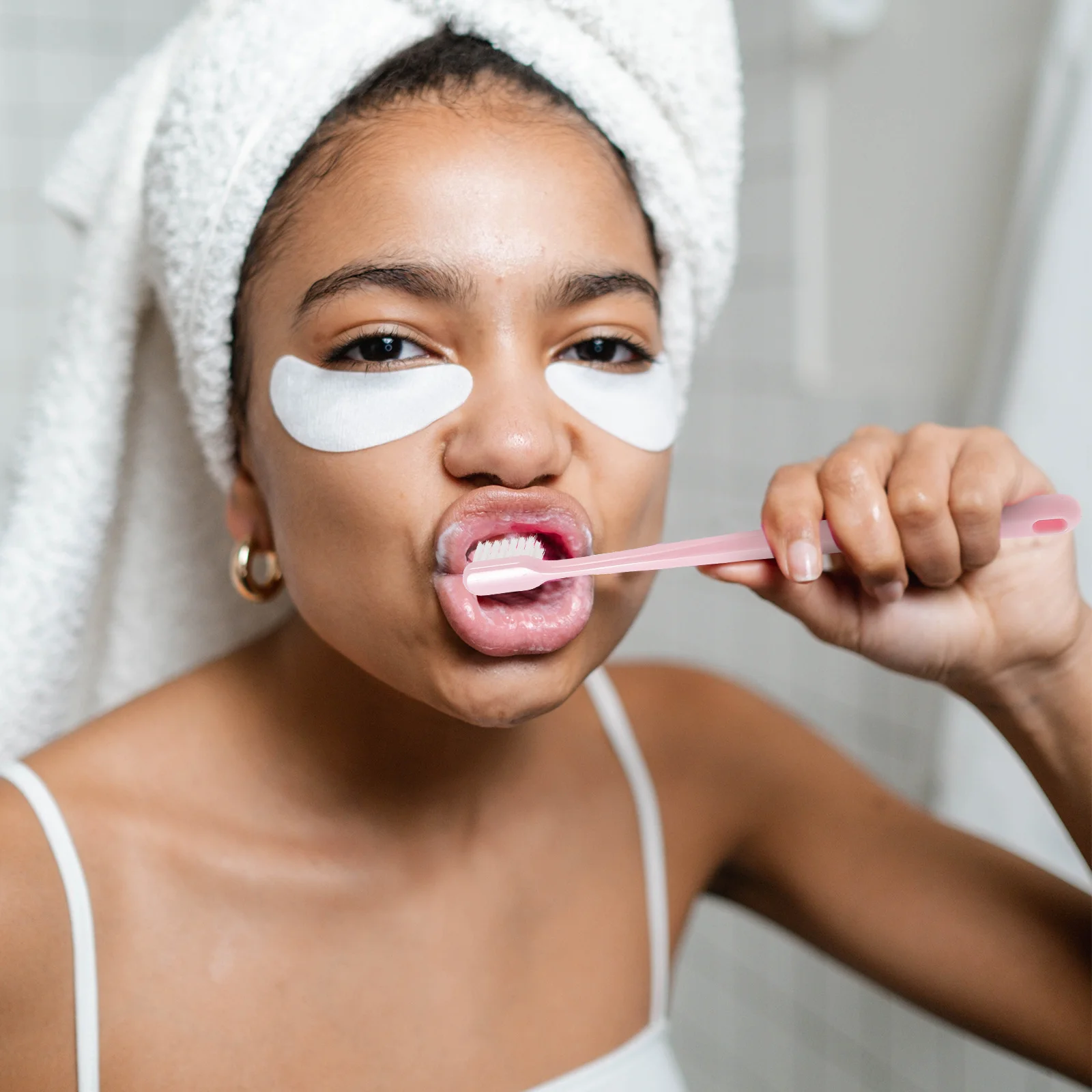 1Pcs Anti-Slip Toothbrush Compact Design Sensitive Gums Care for Gestational Puerperal Perinatal Moms Non-Skid Oral Health