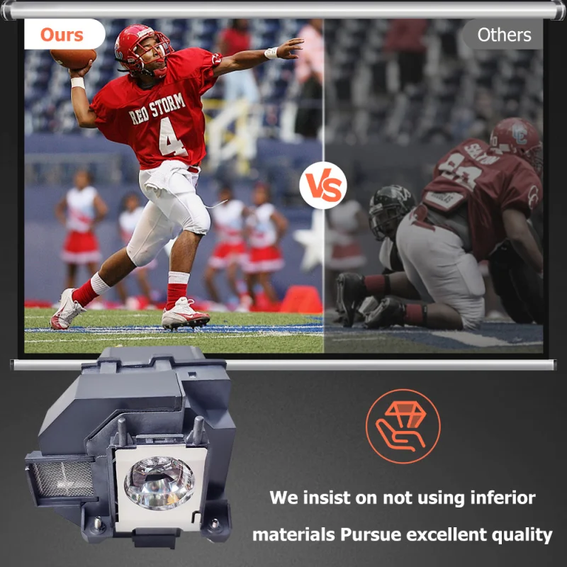 Inmoul Compatible for EPSON ELPLP95 PowerLite 2000 2040 2065 2140W 2155W 2165W 2245U 2250U 2255U 2265U 5000 5510 5520W 5530U