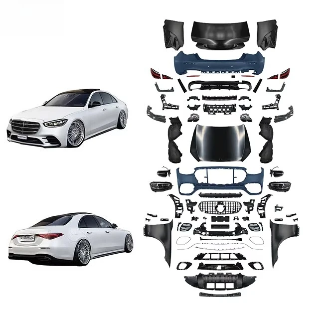 Manufacturing Source Front & Rear Bumper Grille Hood Lamp Body Kit Clips for  S Class W221 08-13 W223 New Condition