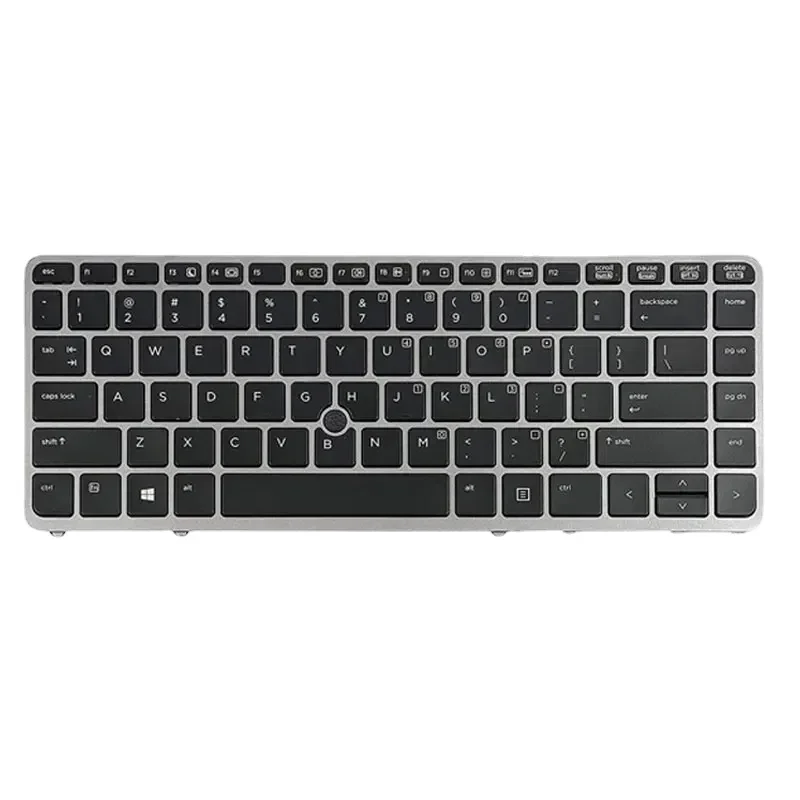 Replacement Laptop US Backlit Keyboard with Pointer for HP 840 G1 845 G1 850 G1 840 G2 845 G2 850 G2