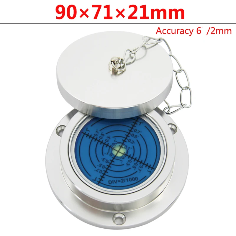 クレーンレベルの掘削機,水平バブル,高精度レベル,90x71x21mm,取り付けが簡単