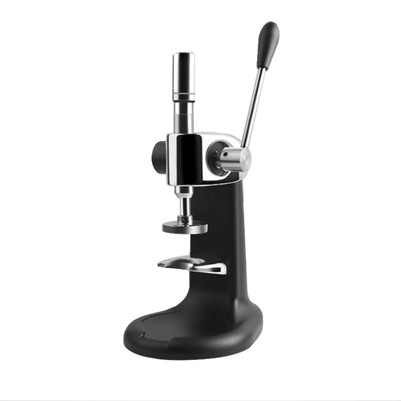 58mm Constant Pressure Stainless Steel Coffee Hammer Manual Coffee Tamper Coffee Powder Press Machine