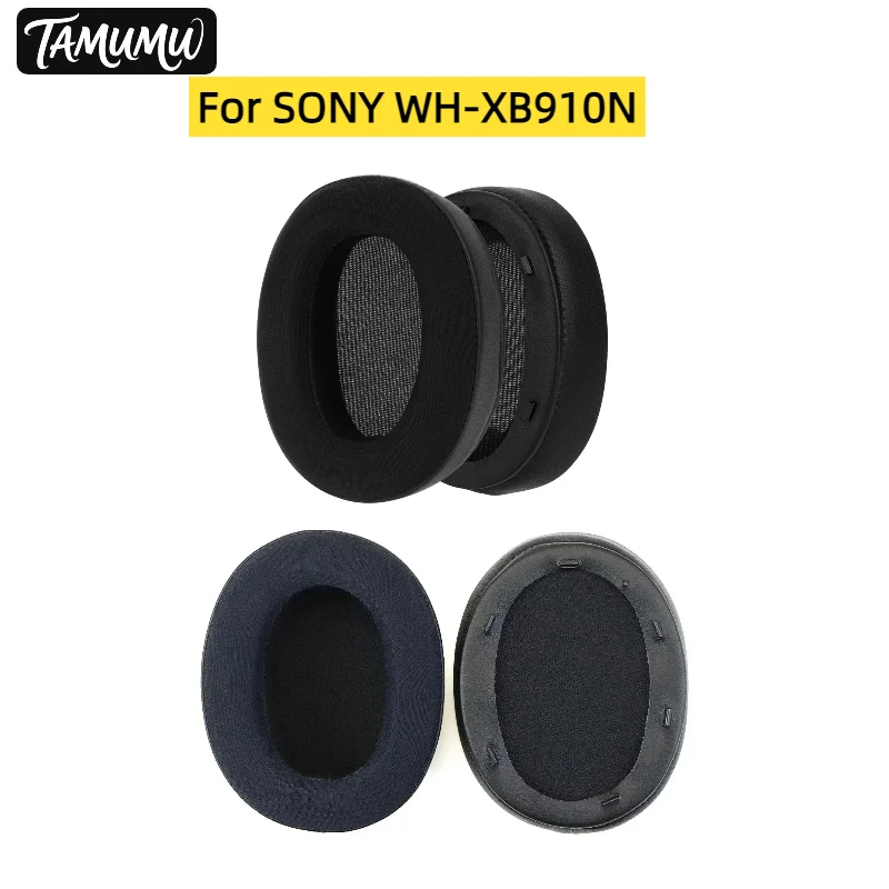 

Replacement Protein Ear Pads for SONY WH-XB910N Headphones Soft Foam Ear Cushions High Quality