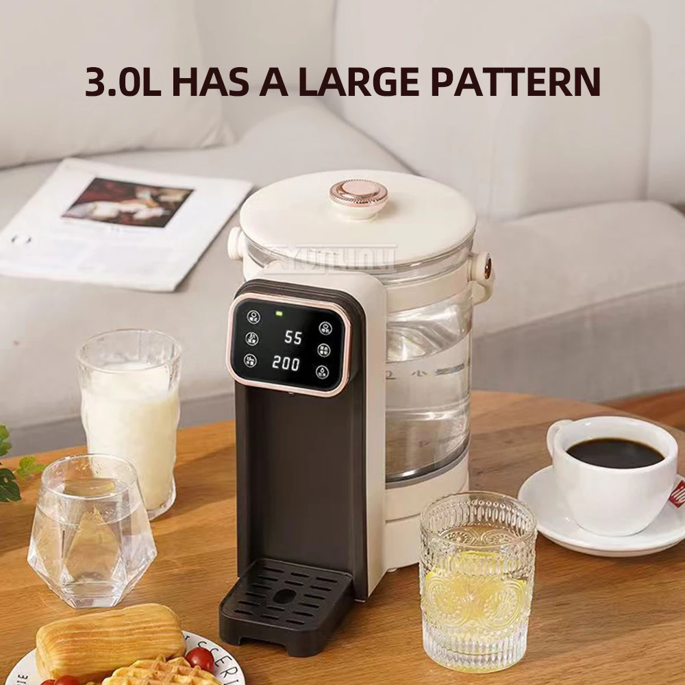 Машина для кипячения водыИнтеллектуальный стеклянный чайник для воды Количественный выпуск воды Чайник с постоянной температурой