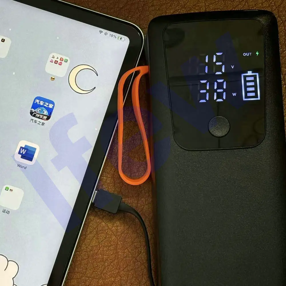 45 W Power Bank Fall Für Macbook 21700 Batterie Fall Lade Tablet DIY Shell Gehäuse Abnehmbare Batterie Lagerung Box Keine batterie