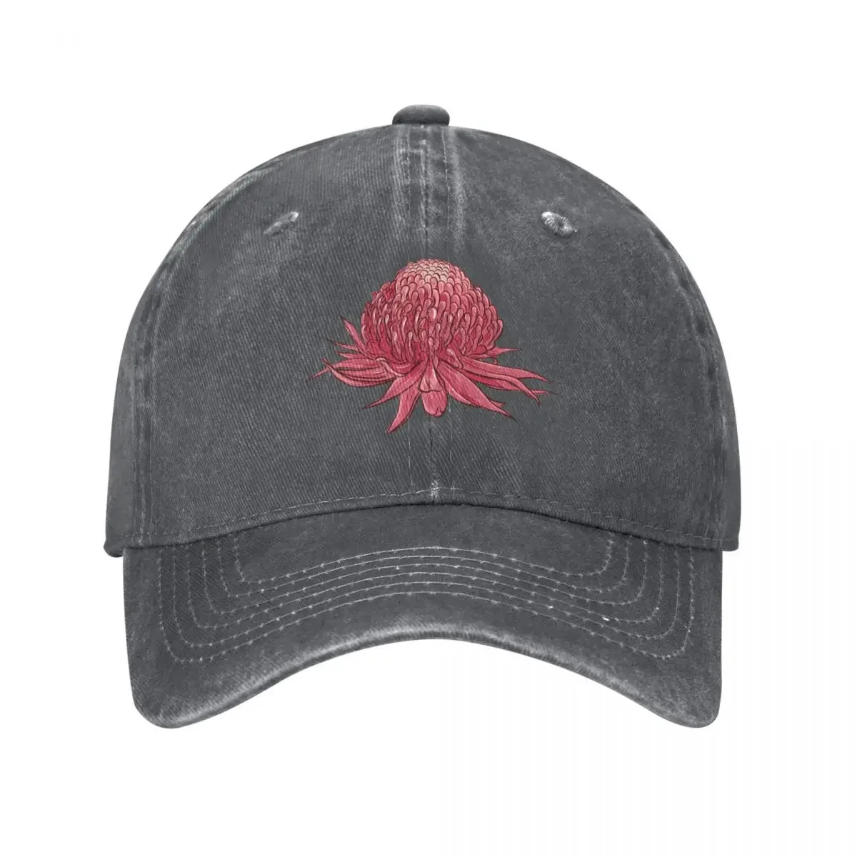 Australia waratah sketch Baseball Cap Military Tactical Cap Bobble Hat foam party Hat Hip Hop Women's Men's