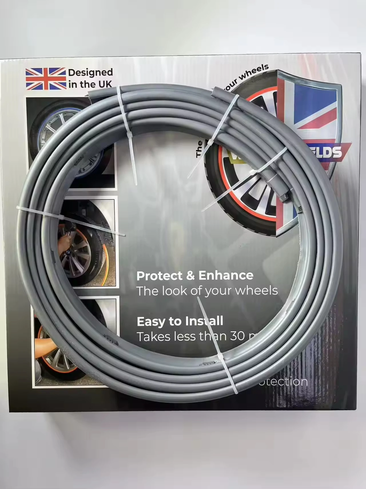 4 stks/set Universele Auto Stijlvol Voor 12 "-24" Auto/Vrachtwagen Legering Gator Beschermende Velgbeschermer Goede Kwaliteit
