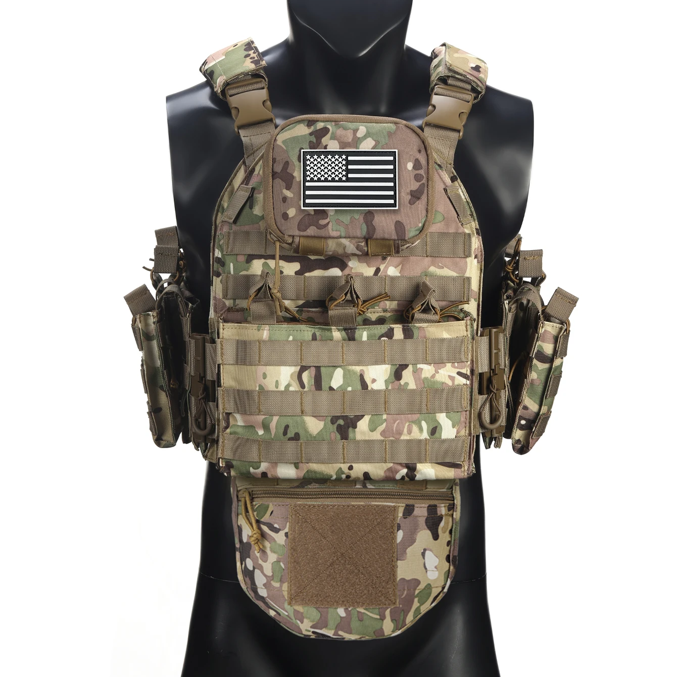 نظام توسيع سترة الصيد MOLE عبارة عن سترة سريعة التحرير تستخدم للصيد في الهواء الطلق #1