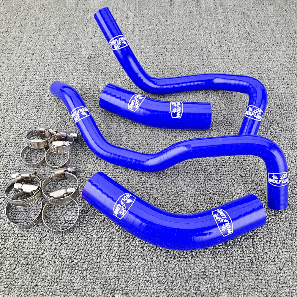 Motorcycle Tenere700 Silicone Radiator Coolant Hose Pipe Kit For Yamaha Tenere 700 2019 2020 2021 2022 2023 2024