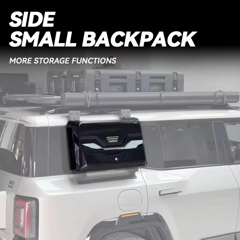 High Quality Car External Accessories Side Storage Bag Aluminum Alloy Side Box for  Leopard 8 Accessories 2025