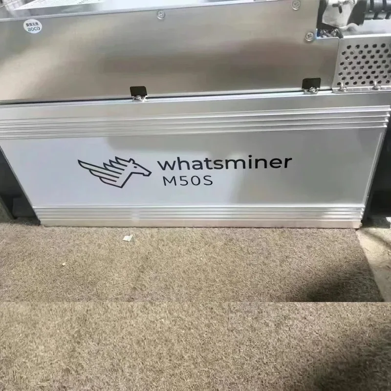 (10개) MicroBT WhatsMiner M50S 122TH/s Bitcoin ASIC Miner 내장 220V PSU 고효율 최고 성능 빠른 배송