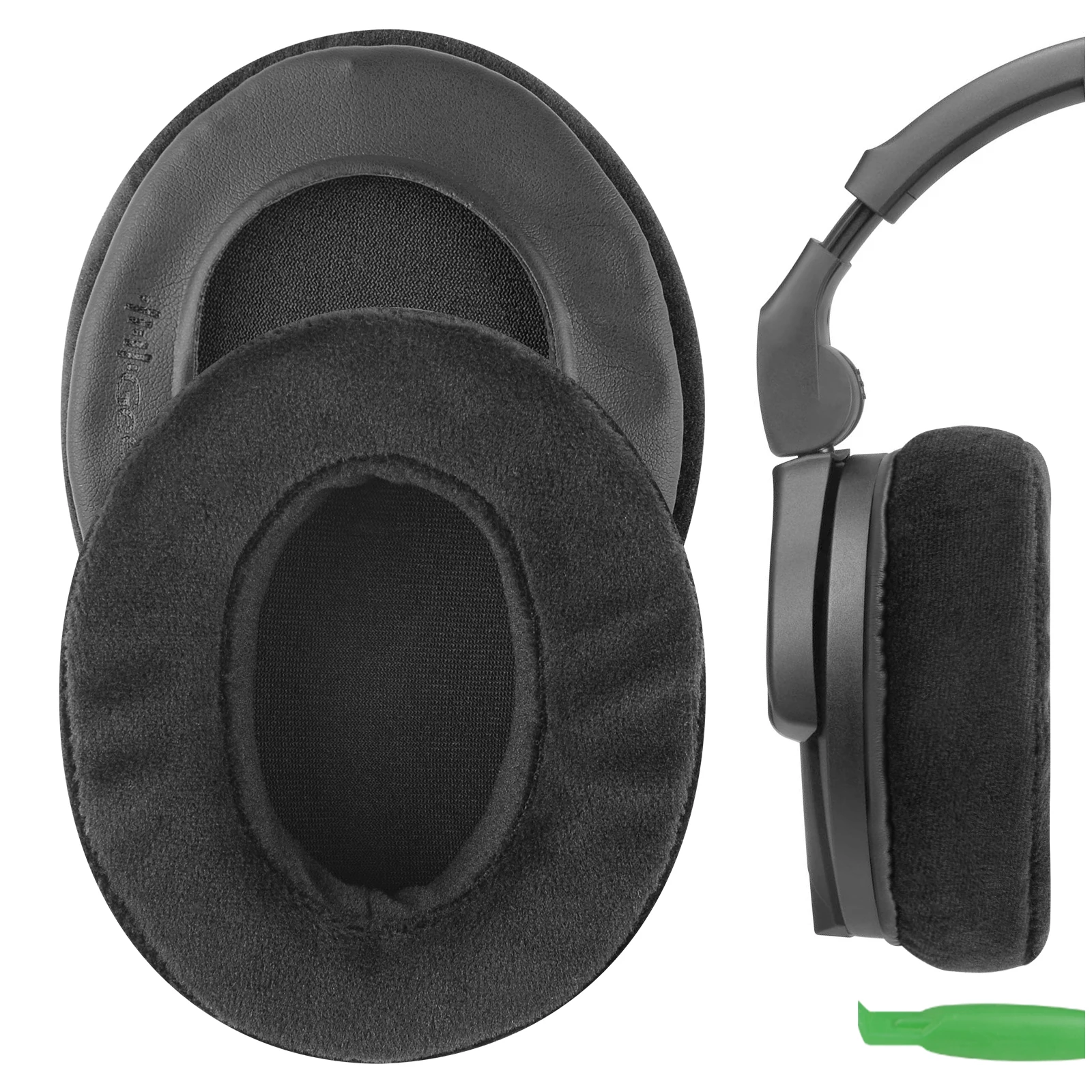 Geekria Comfort Velour Replacement Ear Pads for Sennheiser PC350, HD280 PRO, HD580, Urbanite XL  Headphones