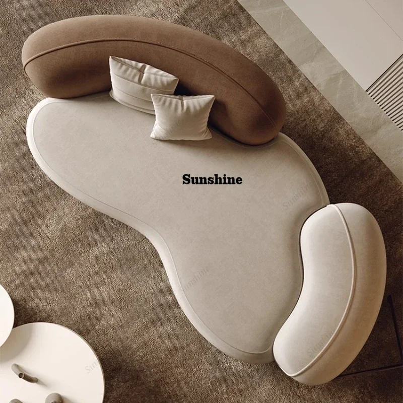 

Modern home Luxury Living Room Furniture Sofa Set Floor Lazy Accents Recliner Daybed Sectional Puff Sofa Corner MueblesTJ