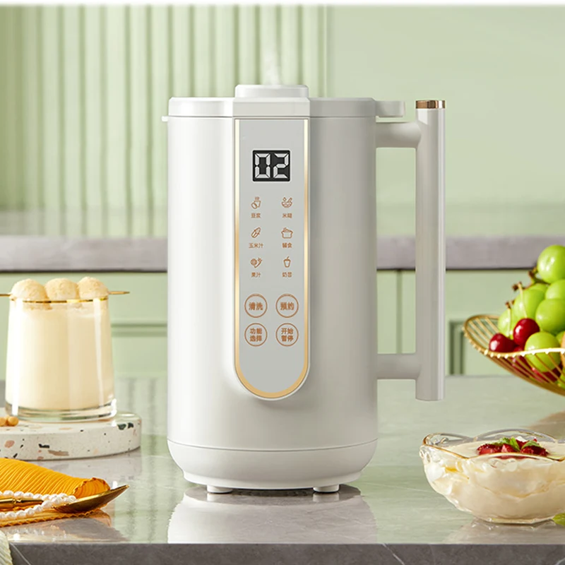 

600mL Soybean Milk Machine Wall Breaking Machine Household Mini Cooking Soymilk Machine Filter Free 24-hour Reservation function