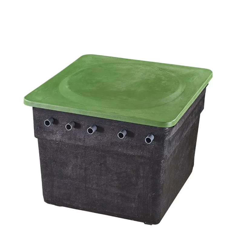New Buried Rainwater Integrated Filter, Efficient Cleaning Cycle Buried Filtered Water Treatment Equipment