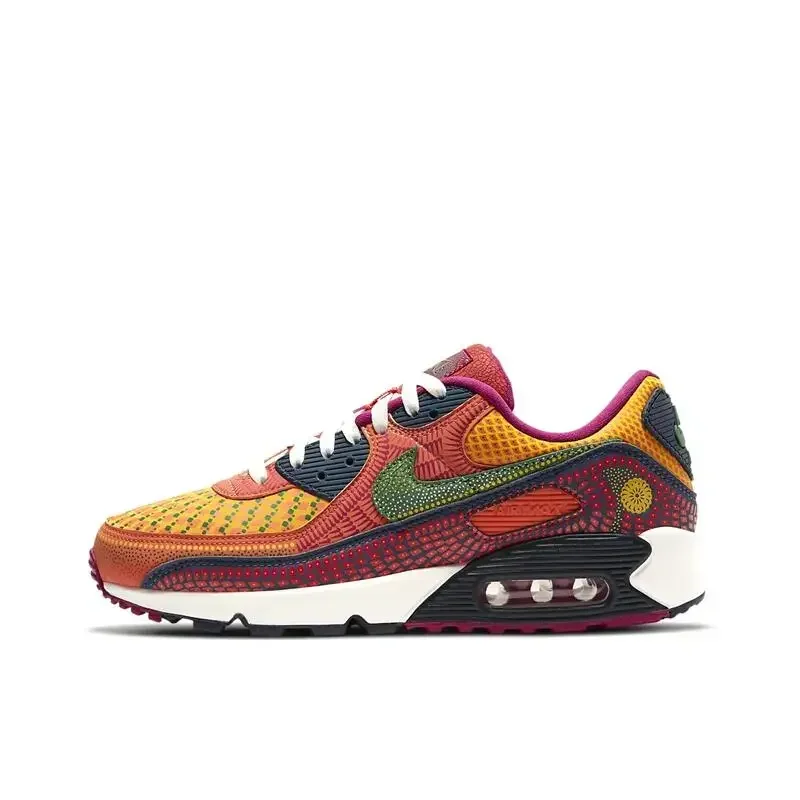 Nike Air Max 90 Original Retro Men Women Running Shoes Anti-slip Shock Absorption Casual Sneakers Men Women 2025 Hot Selling New