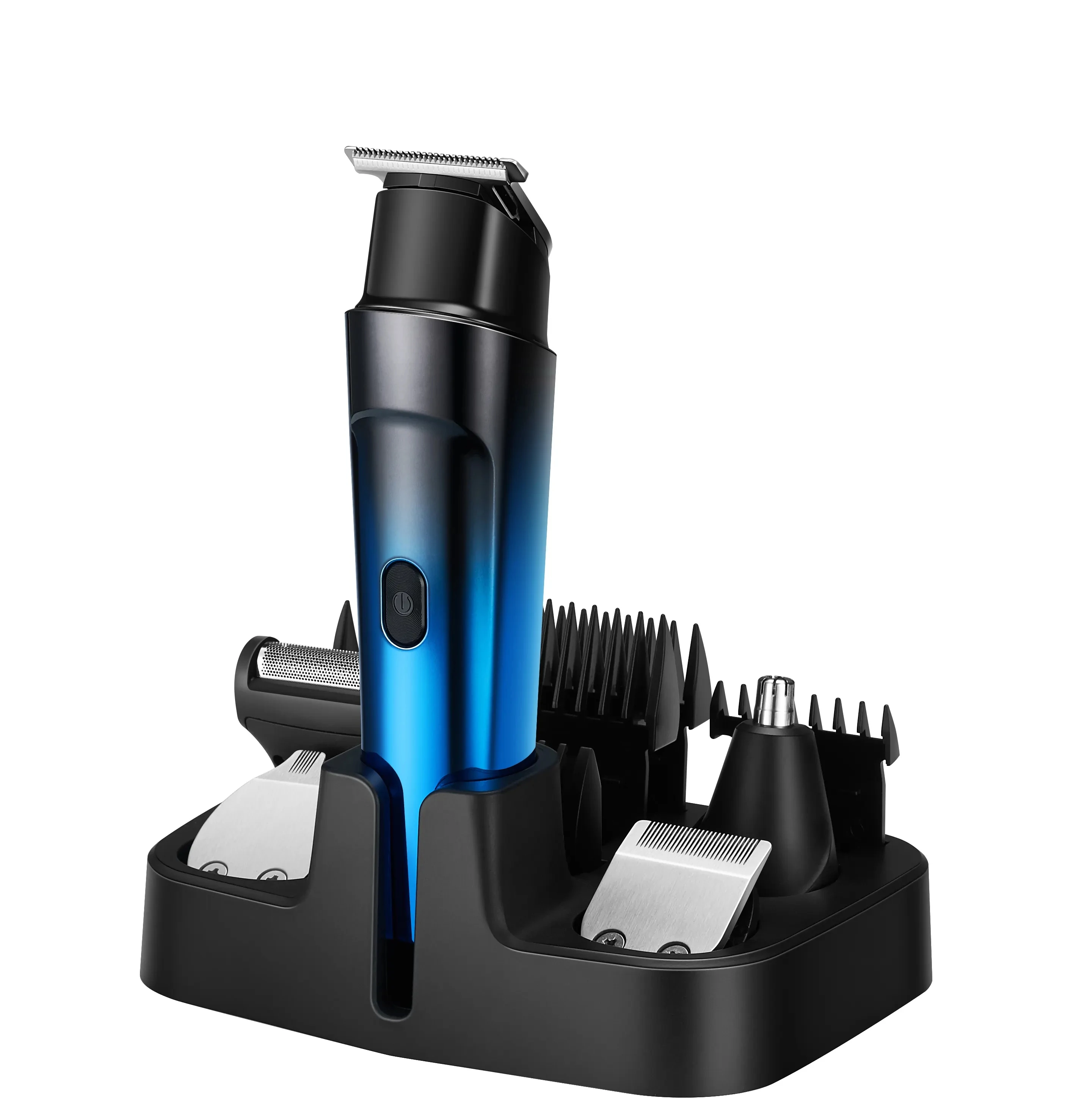 

Multifunctional 5 in 1 USB Rechargeable Nose Hair Trimmer Beard Trimmer Body Hair Shaver Razor for Men Plastic Car Accessory