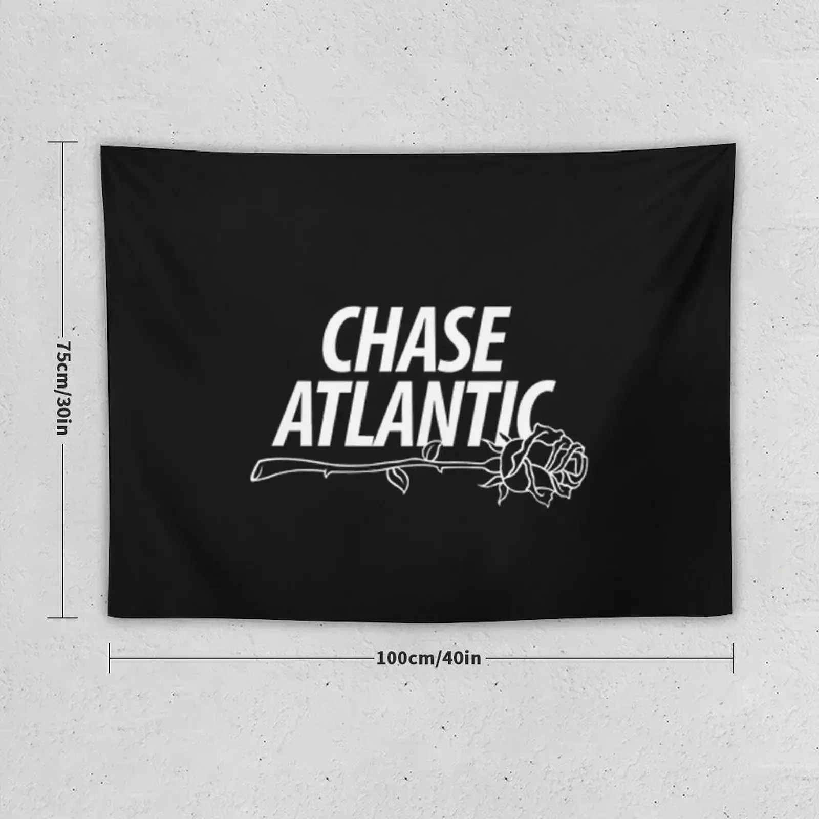 CHASE ATLANTIC ROSE LOGO Tapestry Decoration For Rooms Room Ornaments Room Aesthetic Decor Tapestry