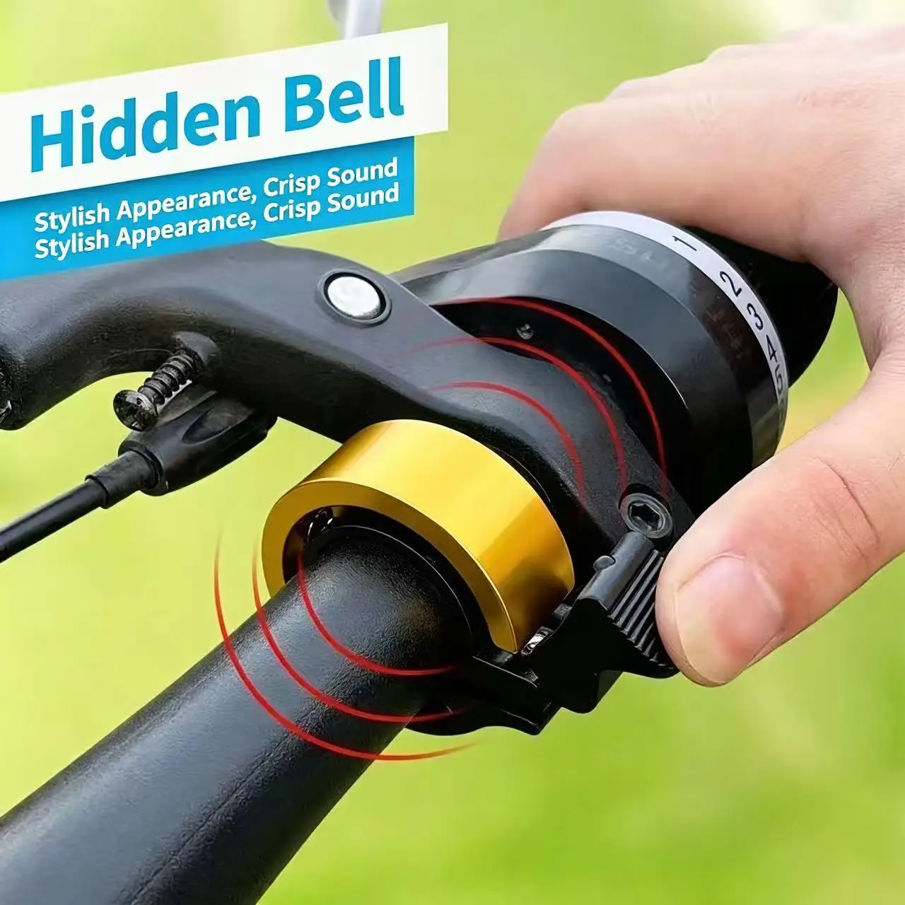 AliExpress NONE Bicycle Bell MTB Bicycle Horn Alloy Bike Ring Sound Beep Timbre Alarm …Cycling Handlebar Bicycle Call Bicycle Accessories