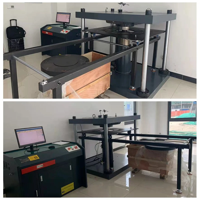 JAW Microcomputer Electro-hydraulic Servo Manhole Cover Pressure Testing Machine
