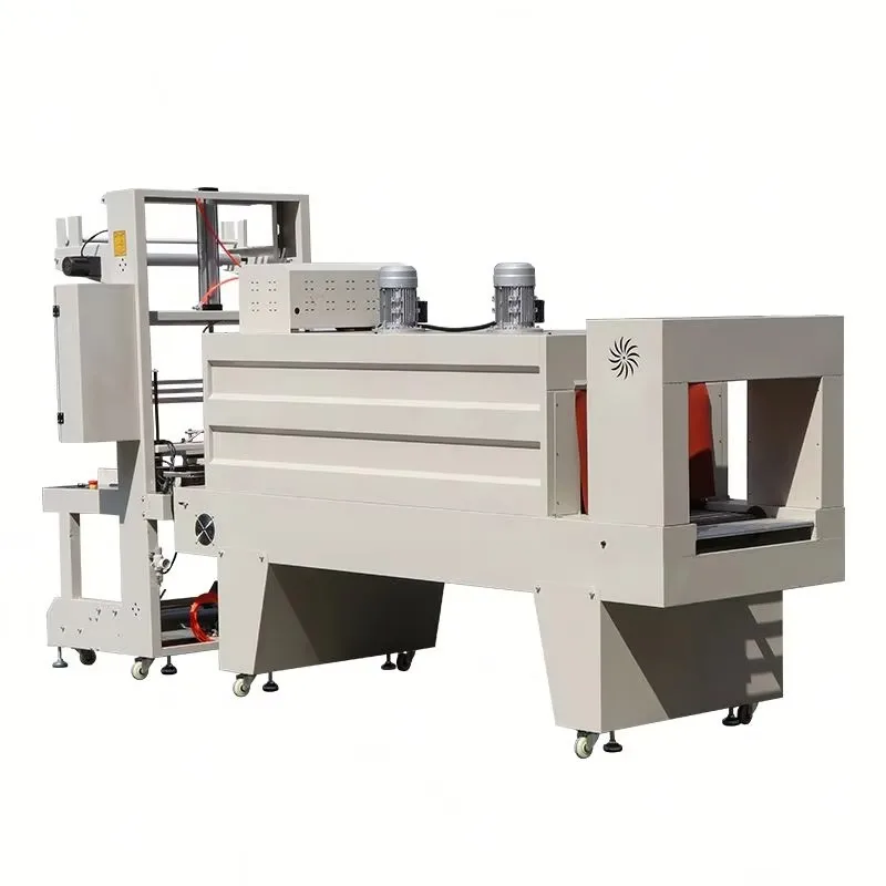 PE Film Laminating Packaging Machine Cuff-style Heat Shrink Packaging Machine Fabric Roll Material Sleeve Film Packaging Machine