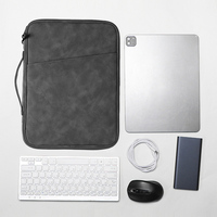 10.8-13 Inch Tablet Sleeve Bag with Handle for 11 Inch iPad Pro M4 for iPad Air M2 for Samsung Galaxy Tab S9/S8