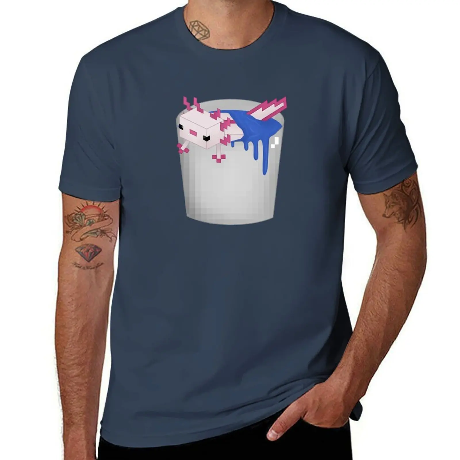 

Axolotl in Bucket T-Shirt t shirt for man t shirt man designer T-Shirt
