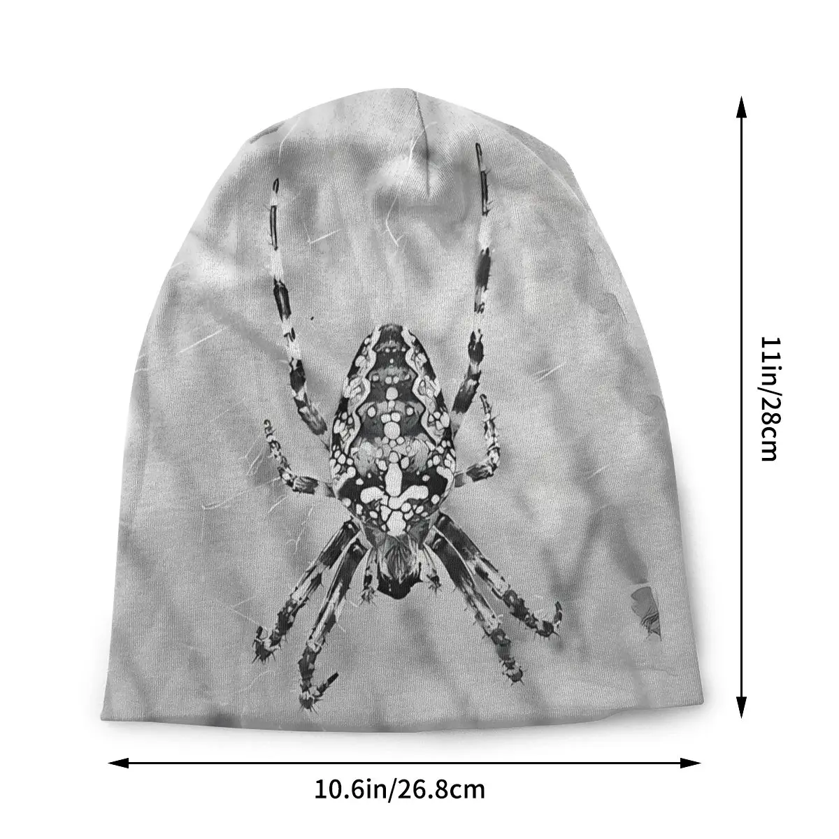 Special Bonnet Homme Outdoor Thin Skullies Beanies Spider Web Animal Caps For Men Women Style Hats