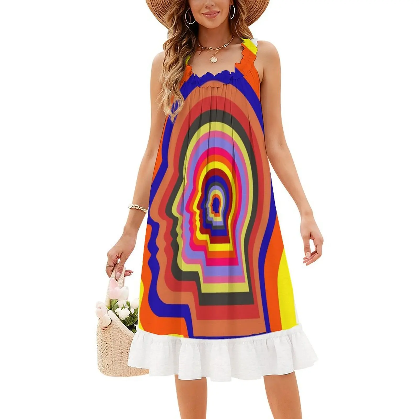 فستان Tame Impala النسائي الأنيق للحفلات على شكل حرف A مع خيارات قصيرة/طويلة/بدون أكمام Tame Impala Music Psychedelic Impala #4