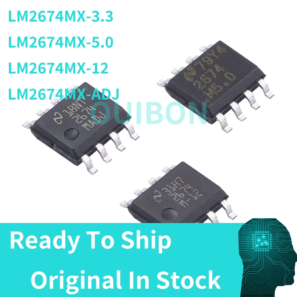 10PCS LM2674MX-3.3/… - image