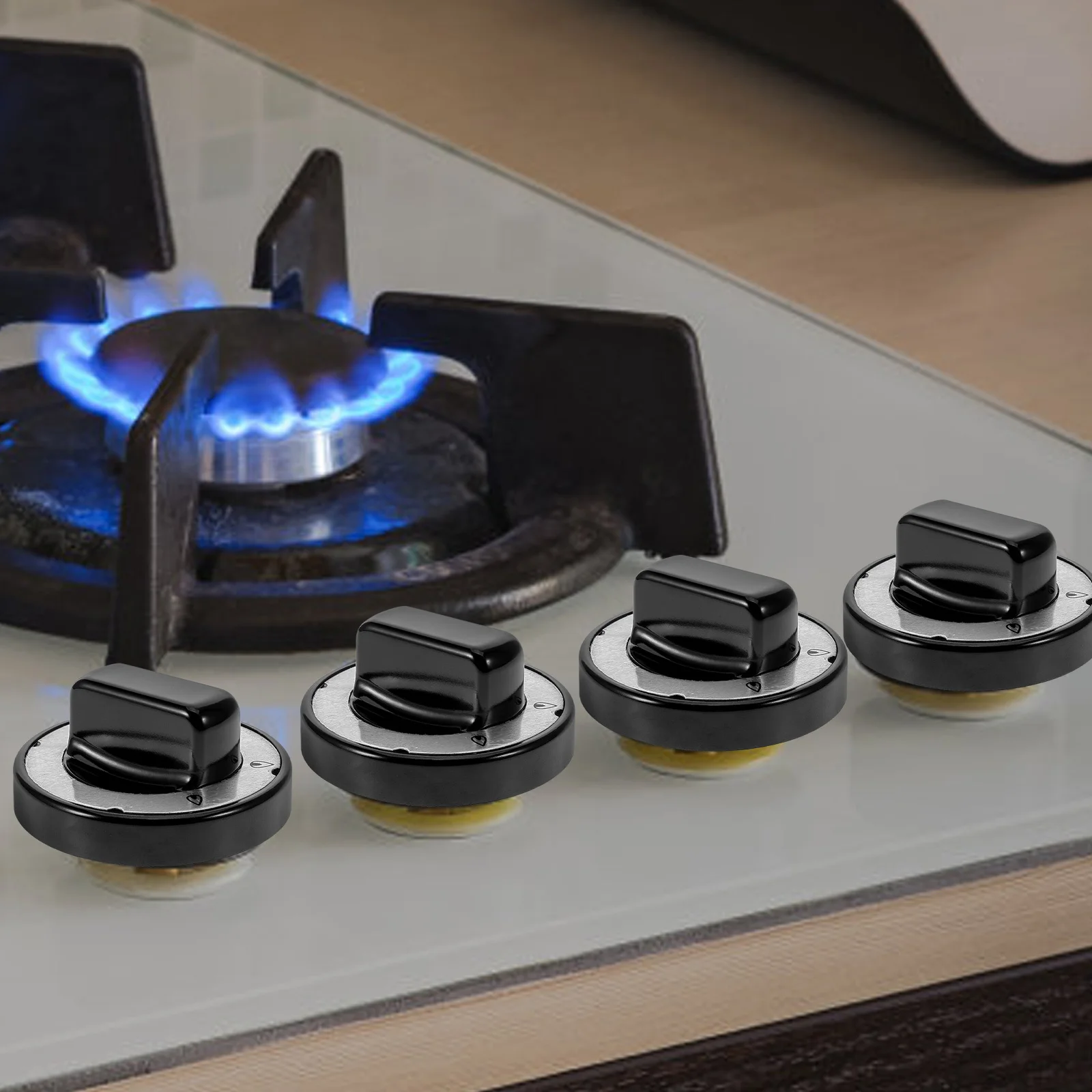 

Commercial Kitchen High-Temperature Knob Plastic Replacement Grill Stove Burner Valve Grill Knob Stove Knobs Gas