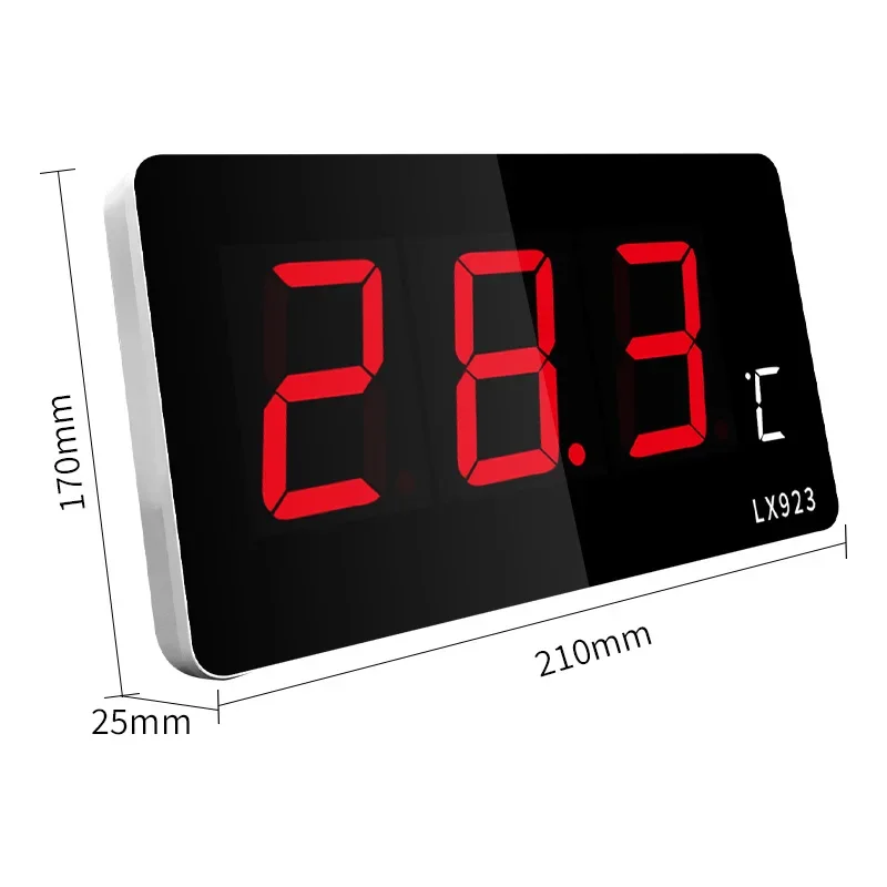 Home Thermometer with Built-in Probe Fast Response Real Time Temperature Measurement for LX932-A