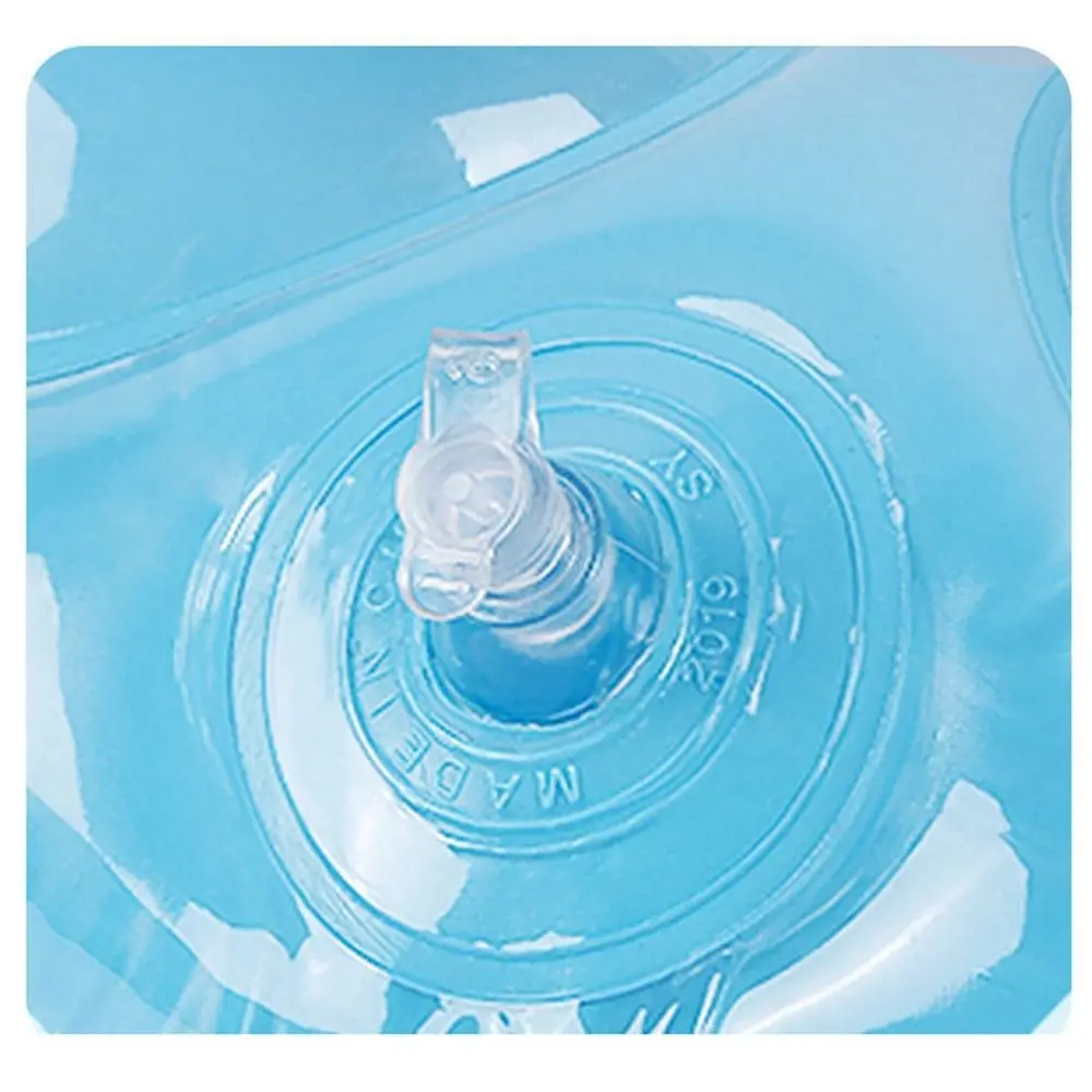 

Transparent Crystal Double-layer Thickened Swim Ring PVC Water Park Equipment Underarm Float Ring Inflatable Double Airbag