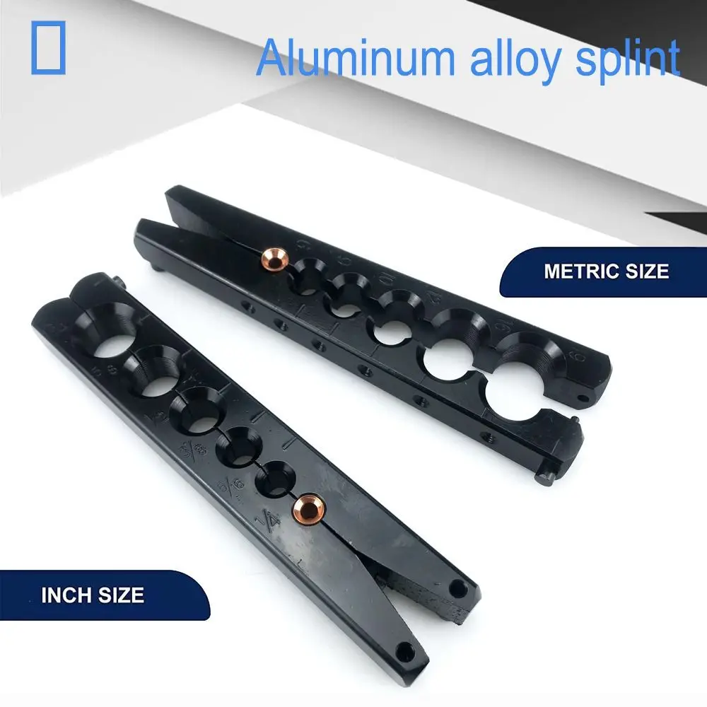 

6-Hole Design Eccentric Tube Expander Single Clamp Plate Manual Operation HVAC Tool Kit Heavy Duty Inch/Metric