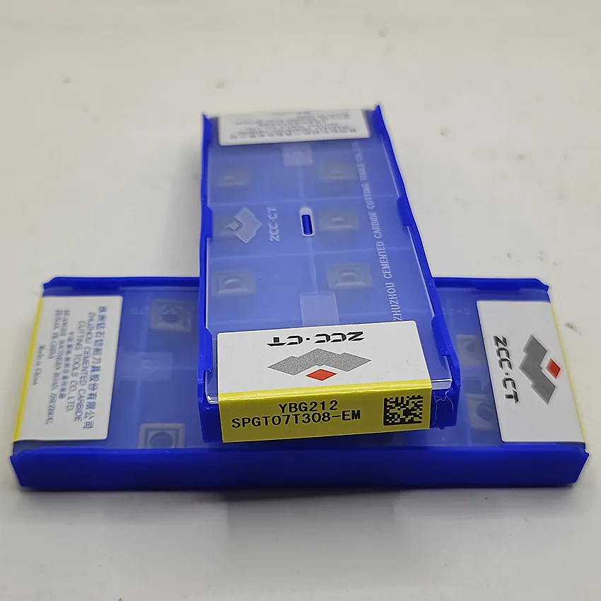 

SPGT07T308-EM YBG205/SPGT07T308-EM YBG212 SPGT07T308-EM ZCC.CT Твердосплавные пластины с ЧПУ, токарные инструменты, U-сверлильные пластины, инструменты с ЧПУ