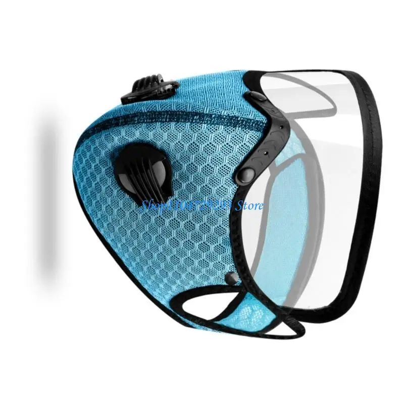 Y2GD Reusable Face Mask Breathing Valves Sports Cycling Outdoor Active Carbon Filter