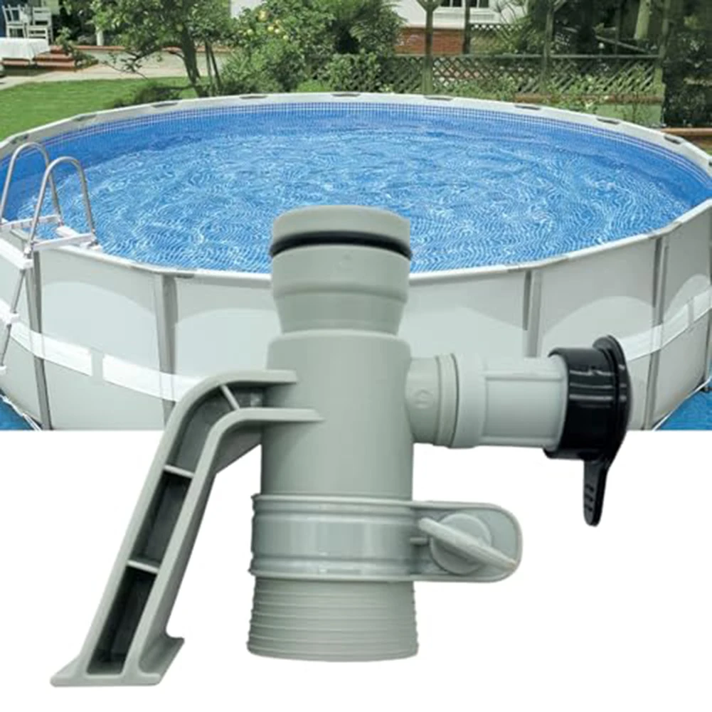 

637R 12363 Pool Hose Adapter Adjustable Plunger Valve Pool Plunger Valve Pool Equipment Accessories Efficient Water Flow