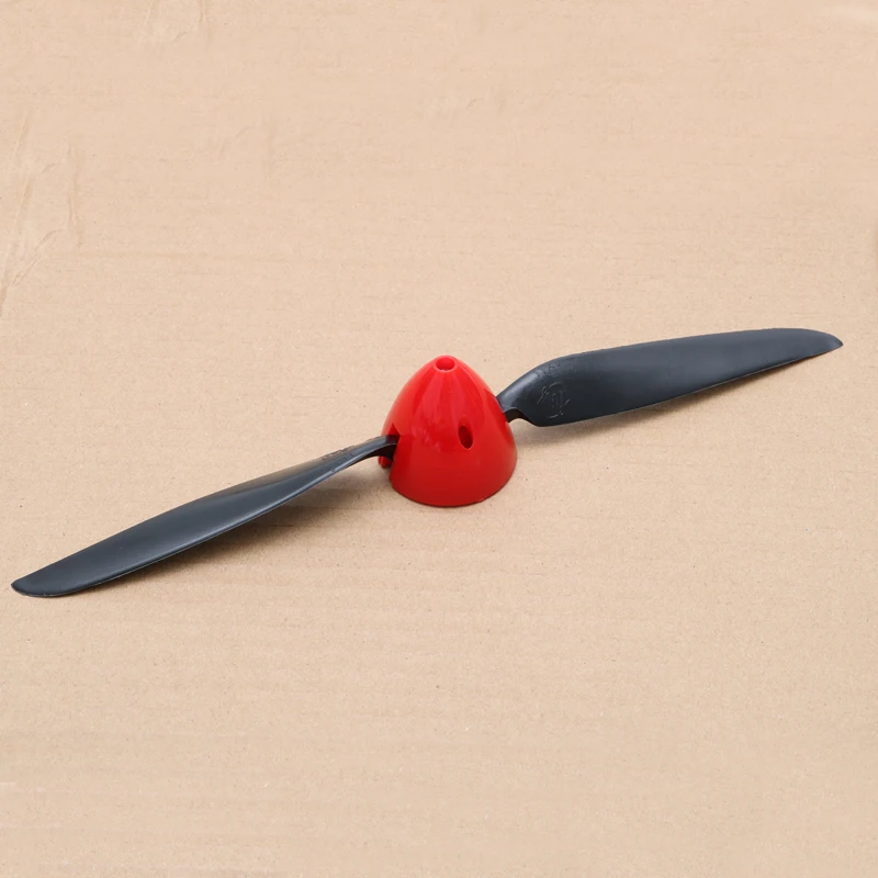 1PCS Brushed Motor Folding Propeller Assembly 2Blades Paddle with Dia 30/33/45mm Fairing Modified Kits for RC Airplane Model