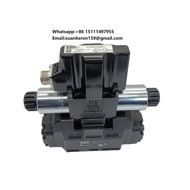 Parker Hydraulic Valve D1 D3F D1F D1FB D1FV D1FP Series D1FPE50CJ9NB70 Hydraulic Solenoid Proportional pilot Reversing Valve
