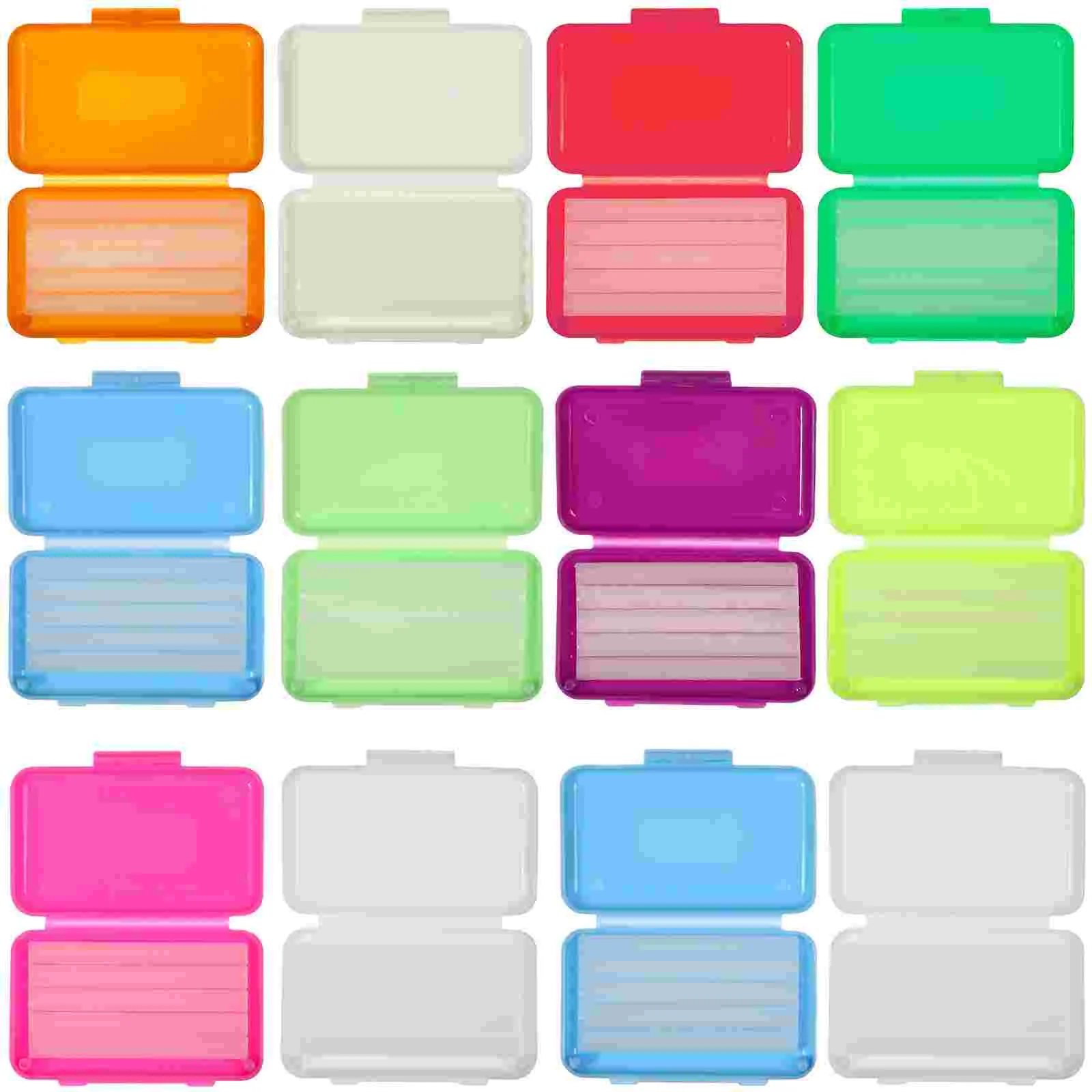 12 Boxes Wax for Braces Teeth Dental Accessories Suite Tooth Personal Supplies