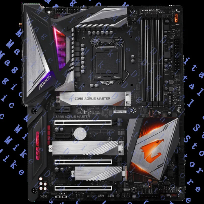 

UU FOR GIGABYTE Z390 AORUS MASTER DDR4 1151PIN 128GB HDMI ATX Motherbroad Test ok 95new