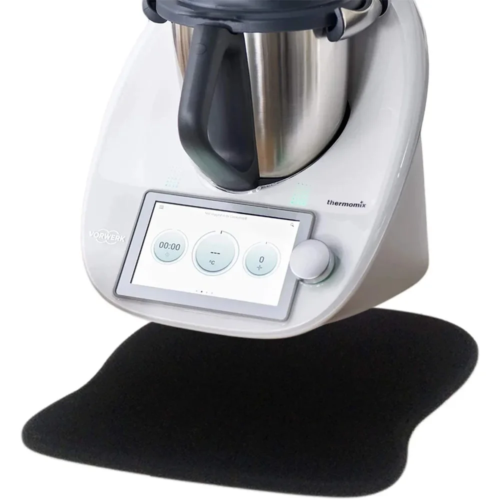 Almofada deslizante anti-incrustante acessórios almofada de mesa móvel limpa para thermomix tm5 tm6 tm21 tm31