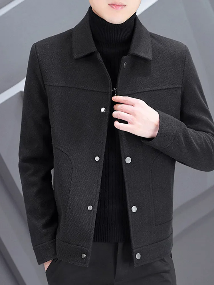 

Мужская куртка из шерстяной смеси: стильная, для отпуска, отдыха, развлечений и моды