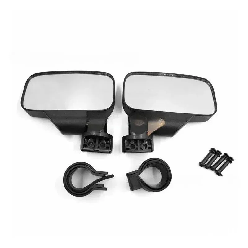 

For with 1.75"/2" Coiled Tubing Compatible with Most UTVs Side Mirror Can-AM Maverick Kawasaki Pioneer UTV ATV