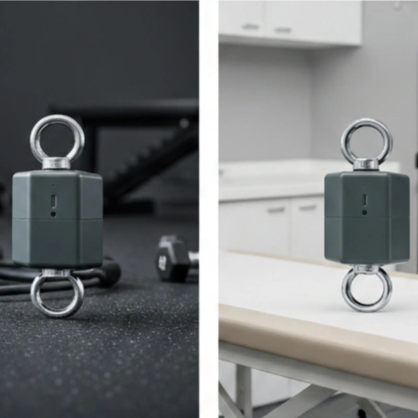 Strength Tester with Resistance Straps | Electronic, Portable, physical & exertion Testing Device, for Physical Therapy