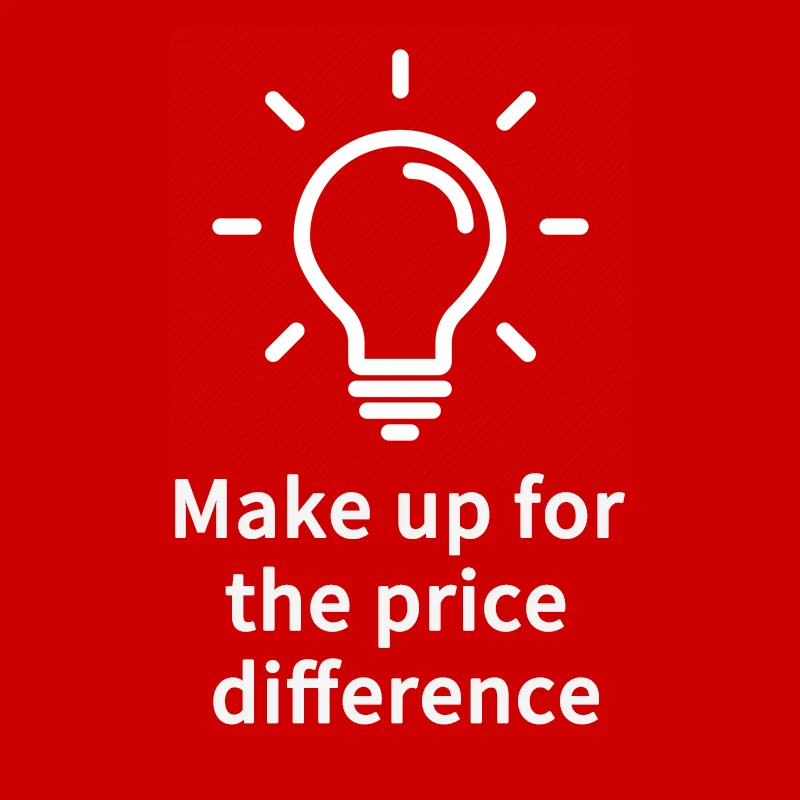 

Старший с разницей в цене