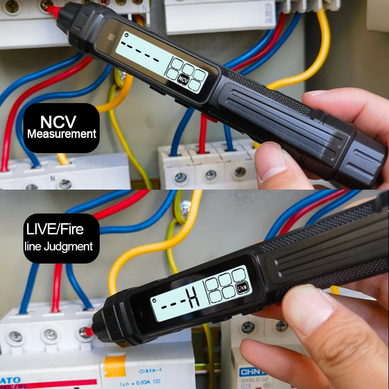 Pen Type Smart Digital Multimeter Non Contact Auto Range Voltage Detector Multimetro Resistance NCV High Precision Multimetre