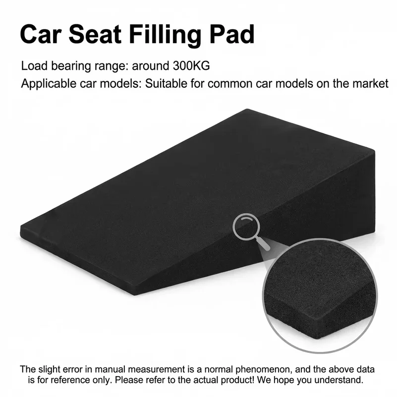 Car Seat Leveling Pad Memory Foam Car Seat Cushion Fatigue Relief Increase Height Pad Flattening The Rear Seats Of The Car