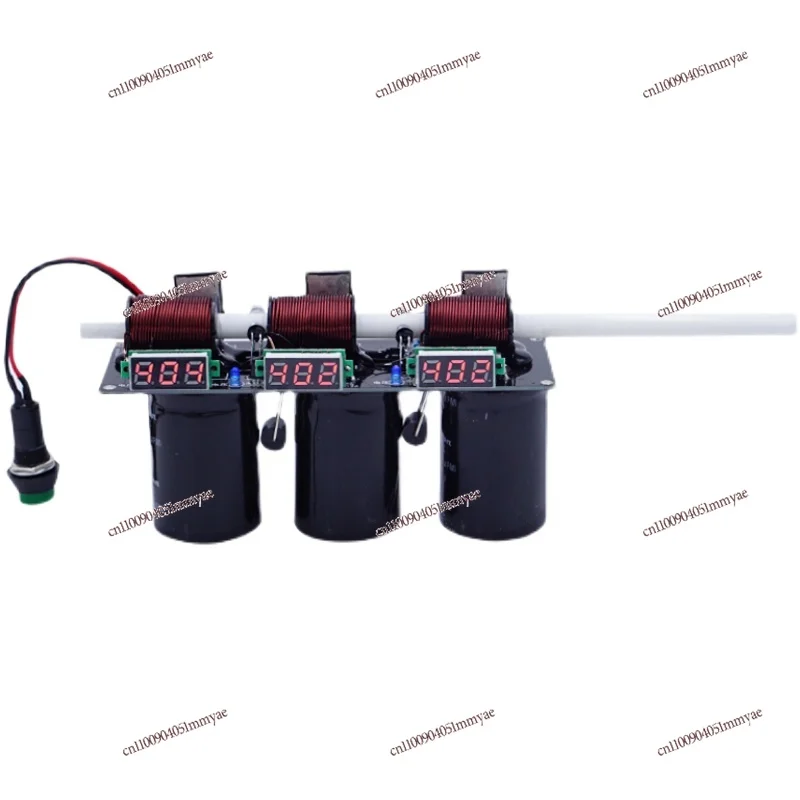 

Integrated electromagnetic gun, simple multi-stage coil gun kit, physics experiment electrical teaching aids, science and