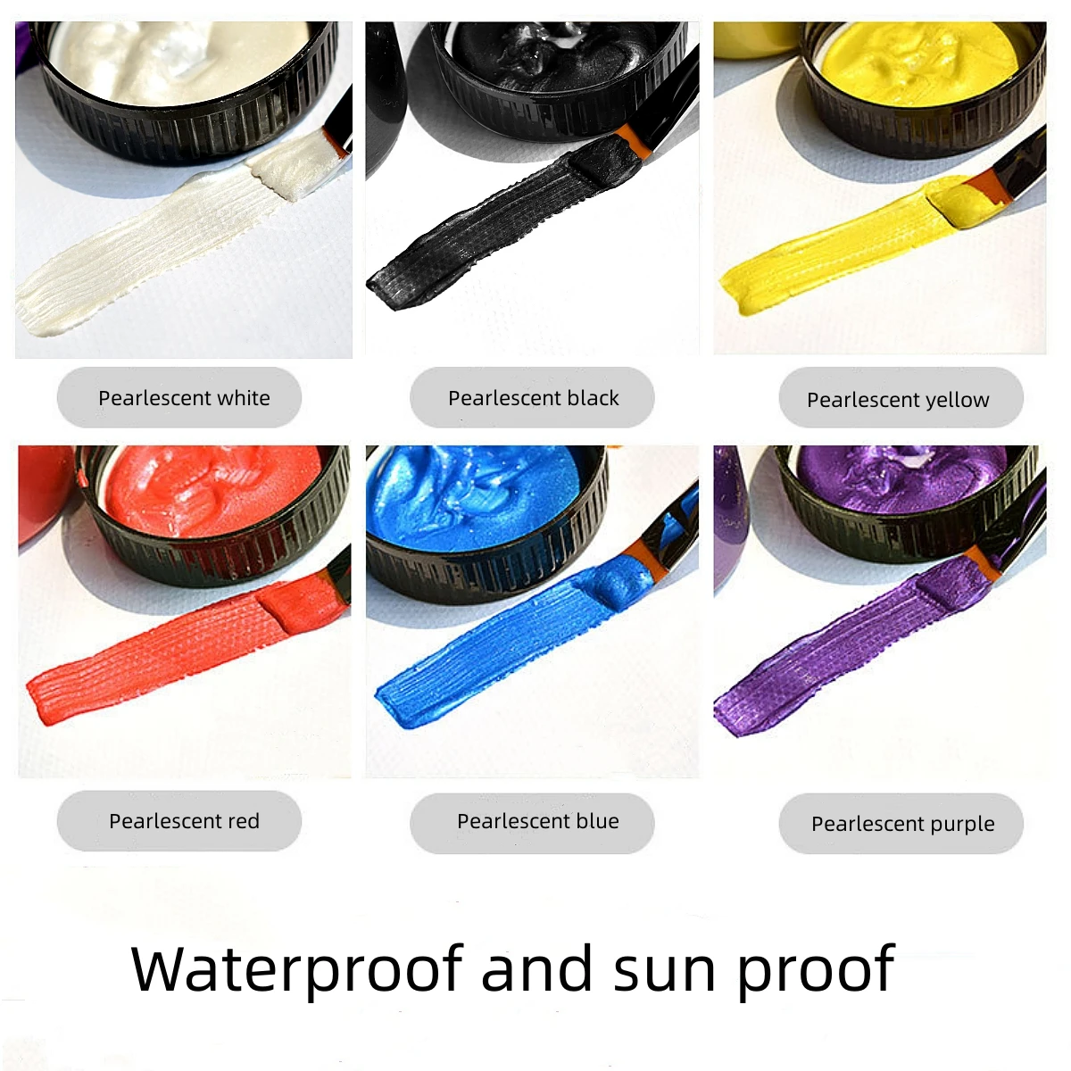 60ml Golden Paint Metallic Acrylic Paint,waterproof Not Faded for Statuary Coloring DIY Hand Clothes Painted Graffiti Pigments